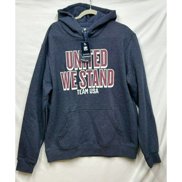 Team USA Fanatics Branded Our Country‎ Fleece Fitted Pullover Hoodie Men's Large - Picture 1 of 11